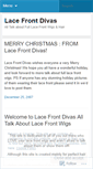 Mobile Screenshot of fulllacefrontwigs.wordpress.com