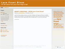 Tablet Screenshot of fulllacefrontwigs.wordpress.com