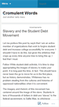 Mobile Screenshot of cromulentwords.wordpress.com