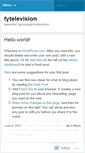 Mobile Screenshot of fytelevision.wordpress.com