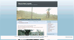 Desktop Screenshot of pistapedroleopoldo.wordpress.com