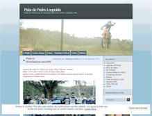 Tablet Screenshot of pistapedroleopoldo.wordpress.com