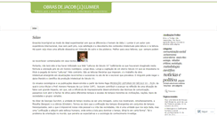 Desktop Screenshot of chezjacob2.wordpress.com