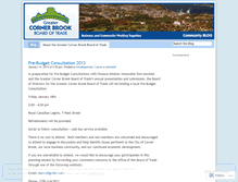 Tablet Screenshot of gcbbt.wordpress.com