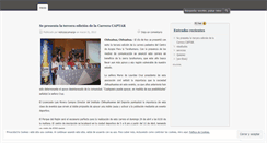 Desktop Screenshot of primerodeportes.wordpress.com