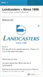 Mobile Screenshot of landcasters.wordpress.com