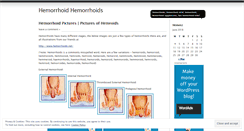 Desktop Screenshot of hemorrhoidhemorrhoids.wordpress.com
