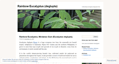 Desktop Screenshot of eucalyptusdeglupta.wordpress.com