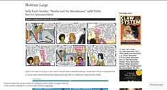 Desktop Screenshot of mediumlarge.wordpress.com