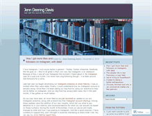 Tablet Screenshot of deeringdavis.wordpress.com
