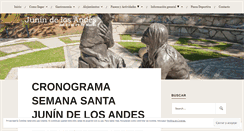 Desktop Screenshot of junindelosandesturismo.wordpress.com