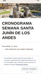 Mobile Screenshot of junindelosandesturismo.wordpress.com