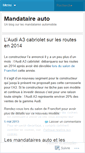 Mobile Screenshot of mandataireauto.wordpress.com