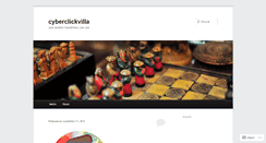 Desktop Screenshot of cyberclickvilla.wordpress.com