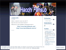 Tablet Screenshot of hacchifansub.wordpress.com