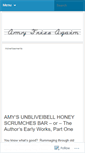 Mobile Screenshot of amytriesagain.wordpress.com