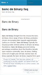 Mobile Screenshot of ph.mail.bancdebinaryfaq.wordpress.com