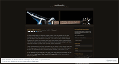 Desktop Screenshot of metalosophy.wordpress.com