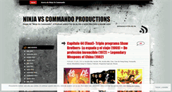 Desktop Screenshot of ninjavscommando.wordpress.com