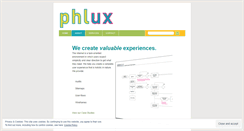 Desktop Screenshot of phluxy.wordpress.com