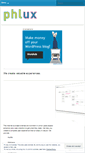 Mobile Screenshot of phluxy.wordpress.com