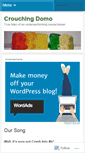 Mobile Screenshot of crouchingdomo.wordpress.com