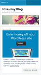 Mobile Screenshot of iloveleroy.wordpress.com