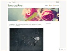 Tablet Screenshot of iloveleroy.wordpress.com