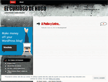 Tablet Screenshot of elcuriosodehugo.wordpress.com