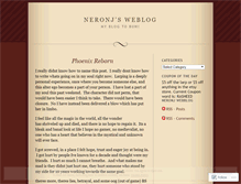 Tablet Screenshot of neronj.wordpress.com