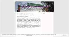 Desktop Screenshot of empedradocorrientes.wordpress.com