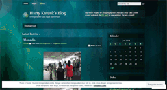 Desktop Screenshot of harrykatuuk.wordpress.com