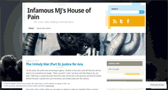 Desktop Screenshot of infamousmj.wordpress.com