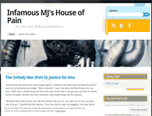 Tablet Screenshot of infamousmj.wordpress.com