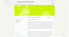 Desktop Screenshot of comunicacionestructural.wordpress.com