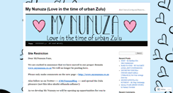 Desktop Screenshot of mynunuza.wordpress.com