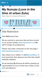 Mobile Screenshot of mynunuza.wordpress.com