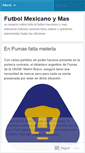 Mobile Screenshot of mxfutbol.wordpress.com