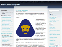 Tablet Screenshot of mxfutbol.wordpress.com
