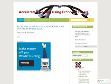Tablet Screenshot of coldlaserhealings.wordpress.com