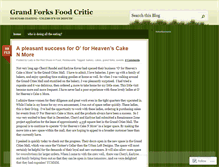 Tablet Screenshot of grandforksfoodie.wordpress.com