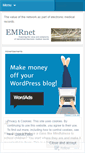 Mobile Screenshot of emrnet.wordpress.com