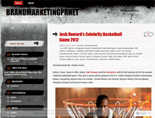 Tablet Screenshot of brandmarketingprnet.wordpress.com