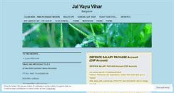 Desktop Screenshot of jalvayuvihar.wordpress.com