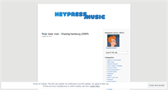 Desktop Screenshot of heypressmusic.wordpress.com