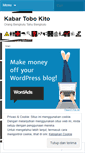 Mobile Screenshot of kabartobokito.wordpress.com