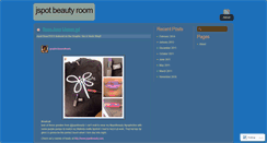 Desktop Screenshot of jspotbeautyroom.wordpress.com