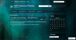 Desktop Screenshot of csworship.wordpress.com