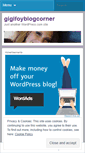 Mobile Screenshot of gigifoyblogcorner.wordpress.com
