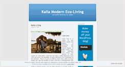 Desktop Screenshot of kalialiving.wordpress.com